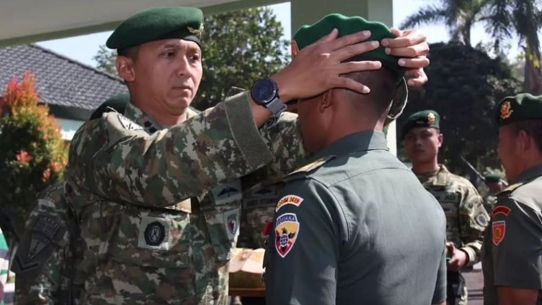 Sosok Perwira Kopassus Danang Prasetyo, Keponakan SBY Piawai Menembak dan Terjun Payung