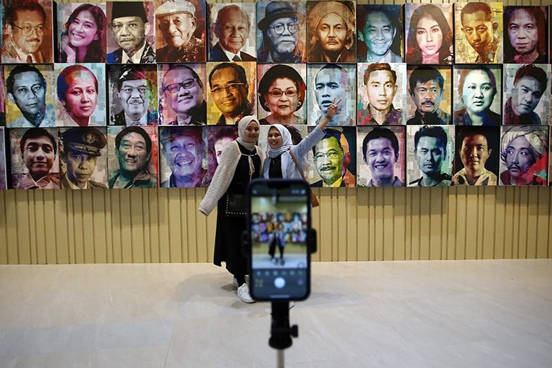 Ini Spot Foto Baru bagi Penumpang Pesawat di Bandara Soekarno Hatta - Bagian 1