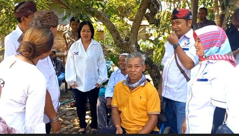 Serap Aspirasi, Caleg Partai Perindo Nuning Kertopati Berinteraksi dengan Masyarakat Purworejo