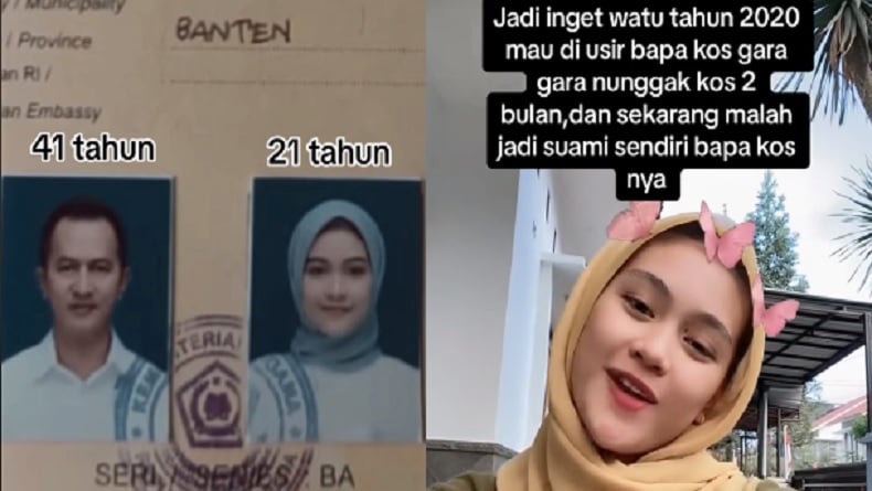 Viral Wanita Nikahi Bapak Kos Beda Usia 20 Tahun, Dulu Nyaris Diusir gegara Nunggak