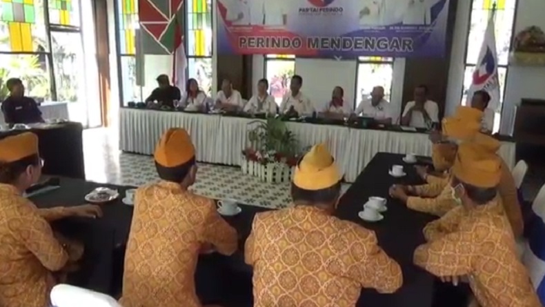 Serap Aspirasi Veteran, Ketua DPW Partai Perindo Bali: Mereka Harus Kita Perhatikan