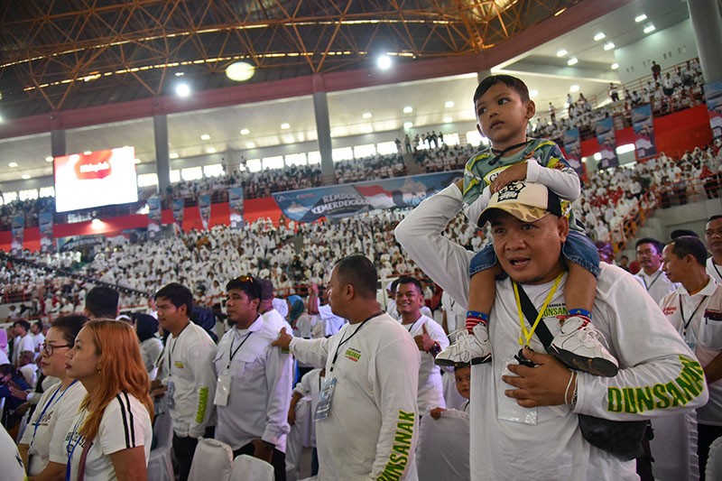 Presiden Jokowi Hadiri Rembuk Kemerdekaan Relawan Bobby Nasution - Bagian 3