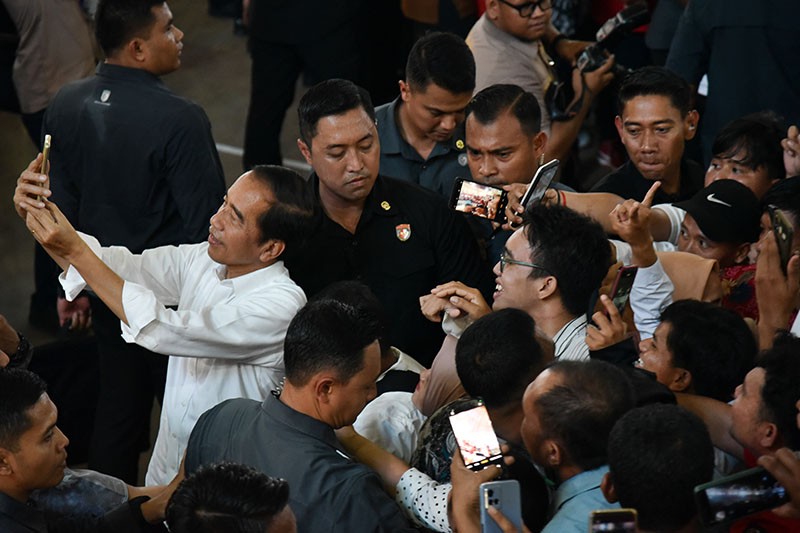 Presiden Jokowi Hadiri Rembuk Kemerdekaan Relawan Bobby Nasution - Bagian 2