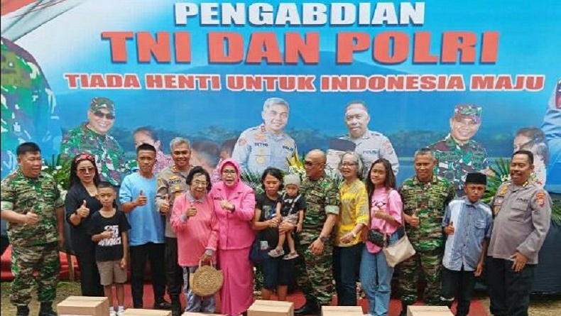 Alumni Akabri 89 Gelar Baksos di Sulut, Sinergi TNI Polri Hadir di Tengah Masyarakat