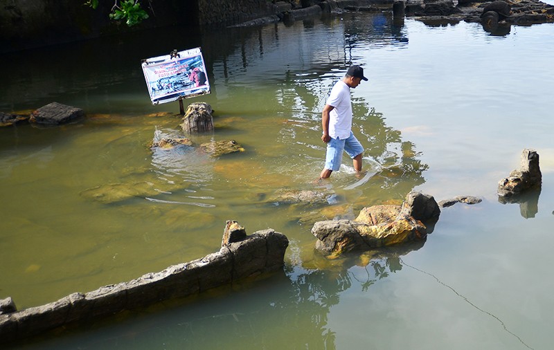 Kisah Legenda Anak Durhaka, Batu Malin Kundang Kini Terendam Banjir - Bagian 1