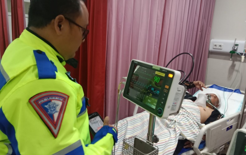 Kecelakaan di Tol Malang-Pandaan, Daihatsu Xenia Terbalik, 2 Penumpang Luka Berat