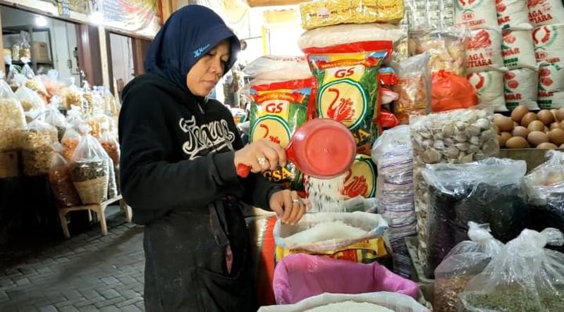 Harga Beras di Pasar Boyolali Merangkak Naik, Diduga akibat Petani Gagal Panen
