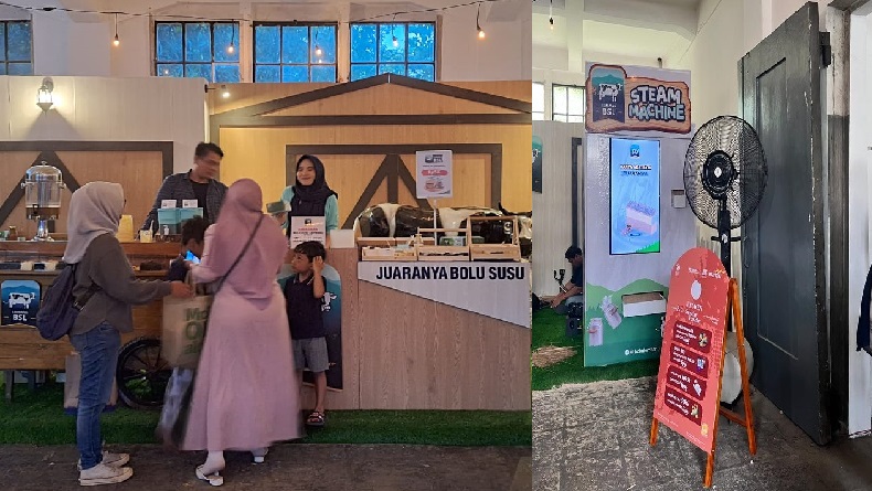 Inovasi Baru Kuliner Bandung, Ada Mesin Otomatis Bolu Susu Lembang