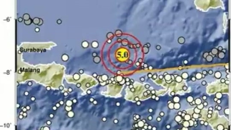 Gempa Magnitudo 5 0 Guncang Lombok Utara Ntb Warga Berhamburan Keluar