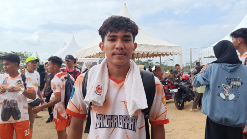 Menang Adu Penalti, Tim Bangka Barat Lolos ke Final Cabor Sepak Bola Porprov VI