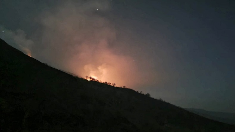 Kebakaran Lahan di Gunung Arjuno Meluas di Hari Keempat, Muncul Titik Api Baru
