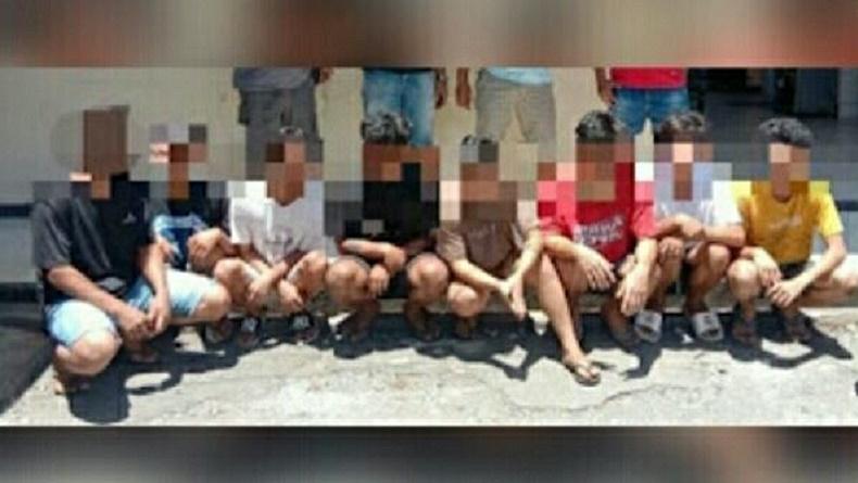 Polisi Tangkap 8 Pelaku Perusakan Mobil di Minsel, Awalnya Cekcok dengan Pengemudi