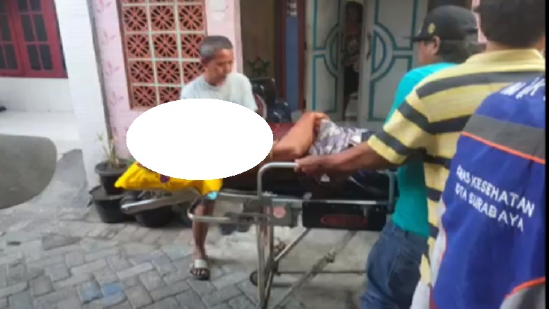 Surabaya Gempar, Istri Diduga Bacok Suami hingga Luka di Kepala dan Perut