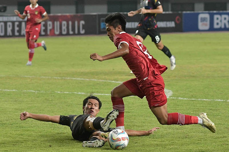 Perlawanan Timnas Indonesia U-17 Dikalahkan Korea Selatan 0-1 - Bagian 1