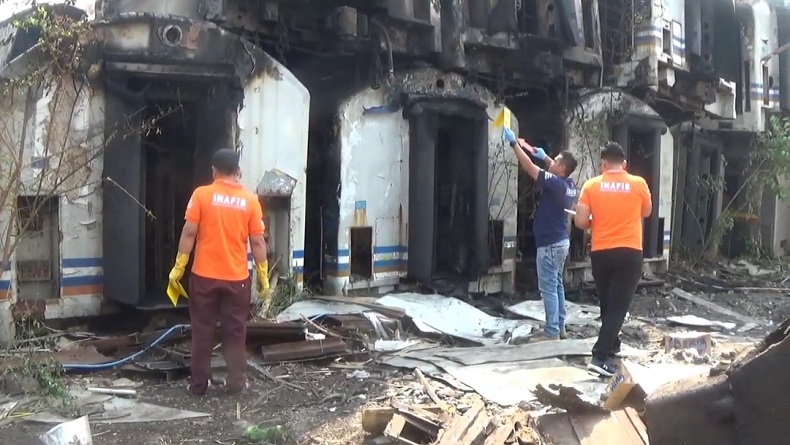 Polres Purwakarta Selidiki Penyebab 9 Gerbong KA Bekas Terbakar akibat Kelalaian atau Disengaja