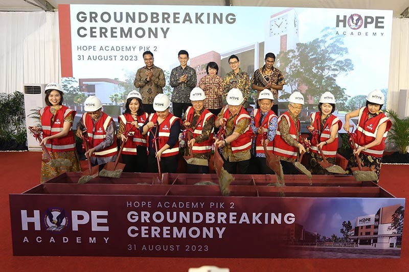 Groundbreaking HOPE Academy PIK 2, Disiapkan untuk 1.000 Siswa Tahun 2025 - Bagian 2