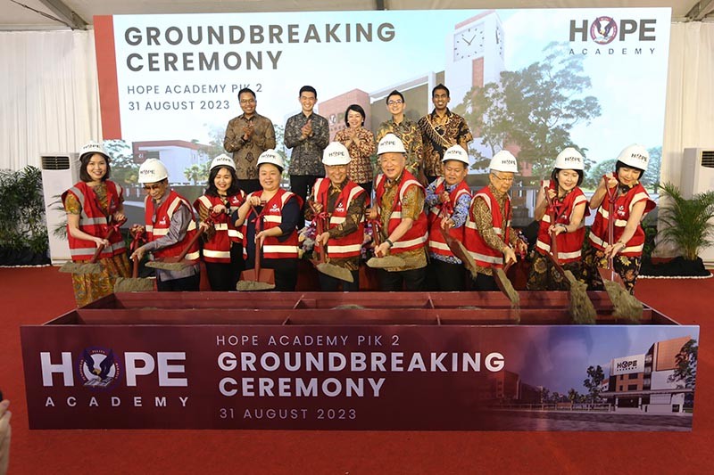Groundbreaking HOPE Academy PIK 2, Disiapkan untuk 1.000 Siswa Tahun 2025 - Bagian 1