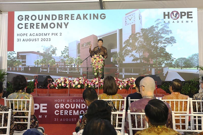 Groundbreaking HOPE Academy PIK 2, Disiapkan untuk 1.000 Siswa Tahun 2025 - Bagian 4