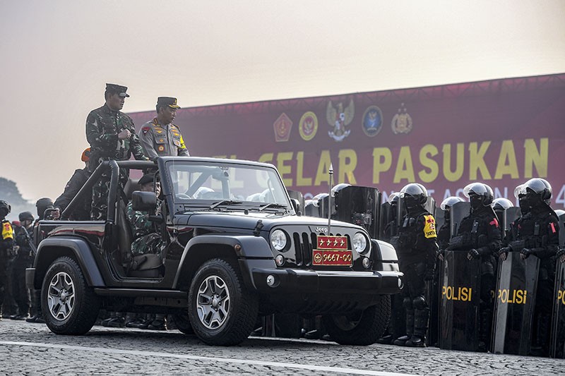 Panglima TNI - Kapolri Pimpin Apel Gelar Pasukan Pengamanan KTT ke-43 ASEAN - Bagian 2