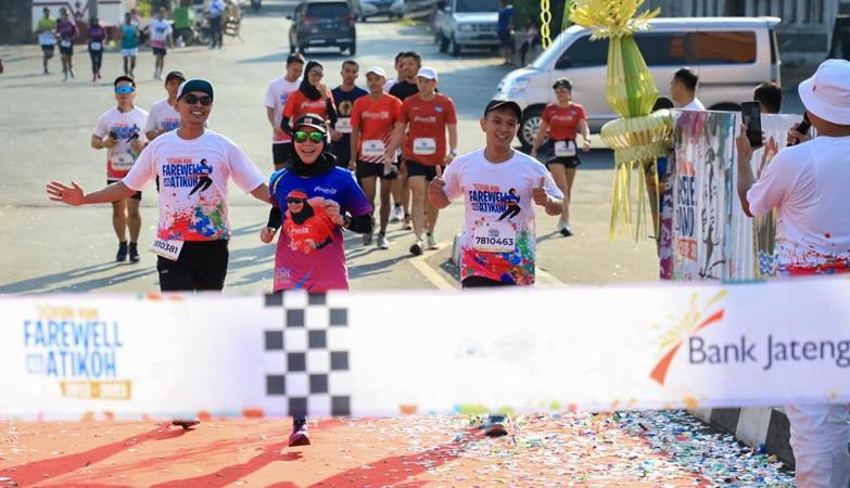  Hobi Lari, Atikoh Ganjar Jadi Inspirasi Anak Muda Jaga Gaya Hidup Sehat