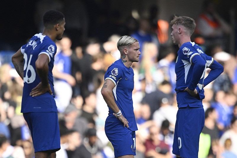 Ekspresi Pemain Chelsea Rungkad Dikalahkan Nottingham Forest - Bagian 1