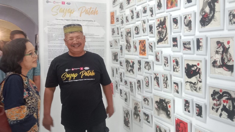 Jenderal Polisi Bintang 2 Pameran Tunggal Sayap Patah di Bandung, Refleksikan Persatuan Bangsa