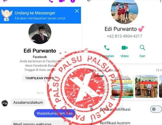 Waspada Penipuan, Nama Ketua DPRD Jambi Dicatut Modus Sumbangan Rumah Ibadah