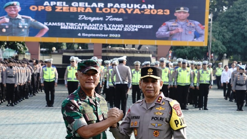 2.004 Personel Polda Jabar Dikerahkan Dalam Operasi Zebra Lodaya 2023 ...