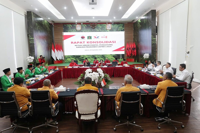 Rapat Konsolidasi Partai Pendukung Ganjar Pranowo Capres 2024 - Bagian 3