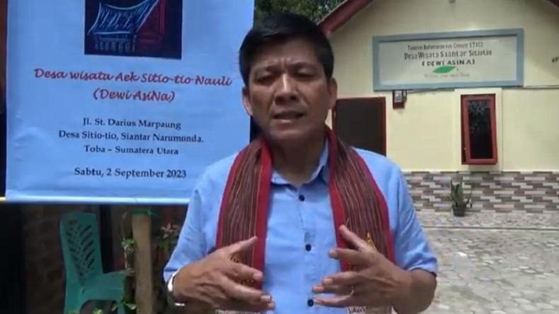 title Peduli Wisata Religi, Bacaleg Partai Perindo Resmikan Rumah Doa di Desa Wisata Toba Peduli Wisata Religi, Bacaleg Partai Perindo Resmikan Rumah Doa di Desa Wisata Toba