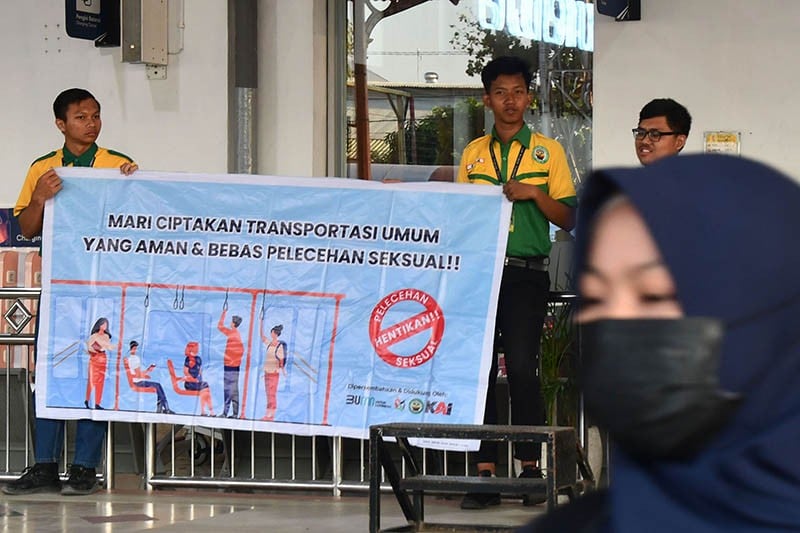 Kampanye Cegah Pelecehan Seksual di Kereta Api - Bagian 2