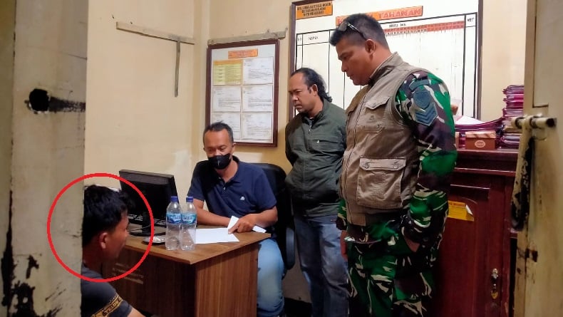 Juru Parkir di Masjid Al Jabbar Bandung Dikeroyok 5 Preman, 2 Pelaku Diamankan Babinsa