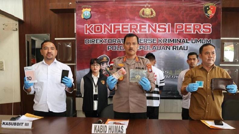 Karyawan Rampok Uang Milik Bos Rp190 Juta di Batam, saat Ditangkap Sisa Rp7,2 Juta