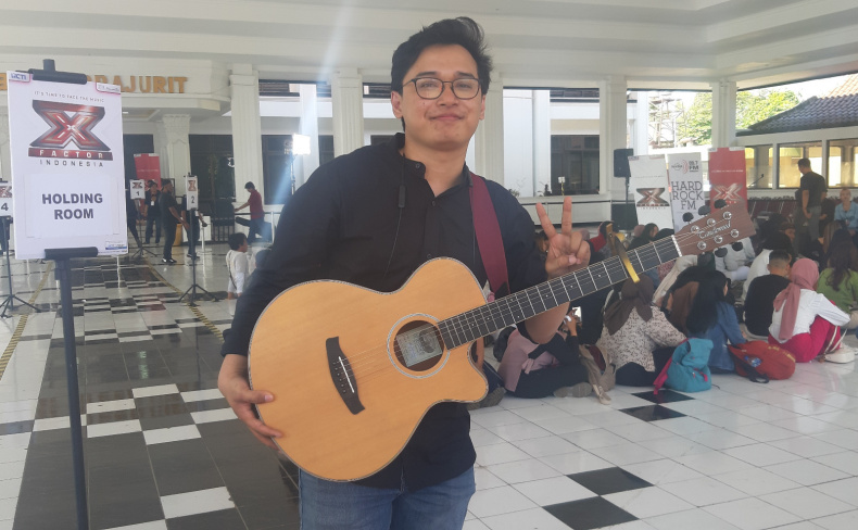 Ikut Audisi X  Factor Indonesia, Jebolan UB Malang Ini Hanya Ingin Masuk TV 