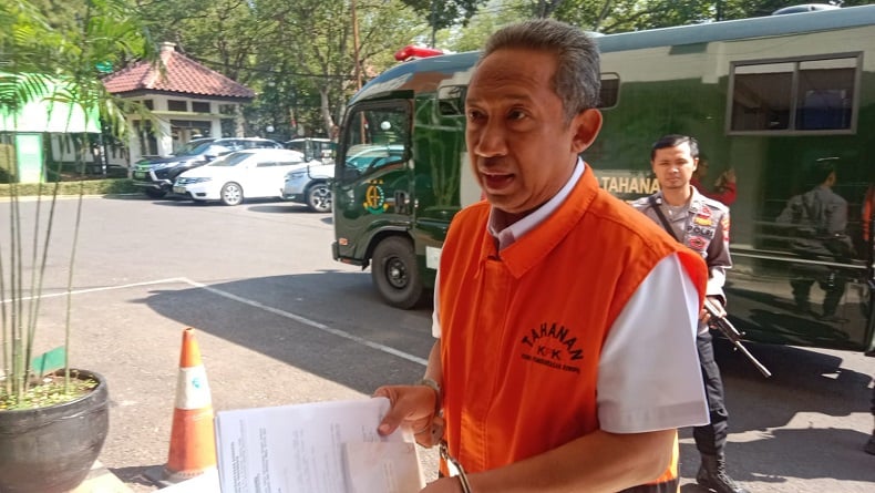 Yana Mulyana Hadir di Pengadilan Tipikor Bandung, Jalani Sidang Perdana Kasus Suap Hari Ini