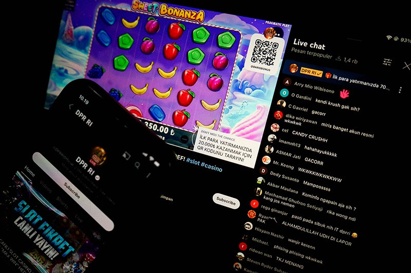 Penampakan Akun YouTube DPR Diretas Hacker, Tayangkan Siaran Langsung Judi Slot - Bagian 2