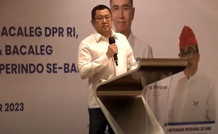 Hadapi Pemilu 2024, HT Hadiri Konsolidasi Kader dan Bacaleg Partai Perindo Se-Bali