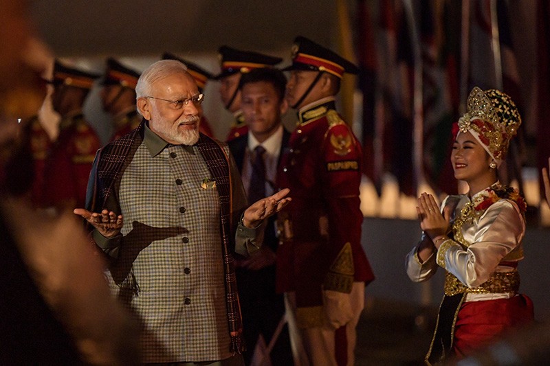 PM India Narendra Modi Tiba di Indonesia Hadiri KTT ASEAN 2023 - Bagian 3
