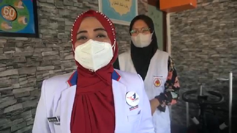 Inspiratif, Dini Marlina Bacaleg Partai Perindo di Cimahi Gratiskan Pelayanan Kesehatan