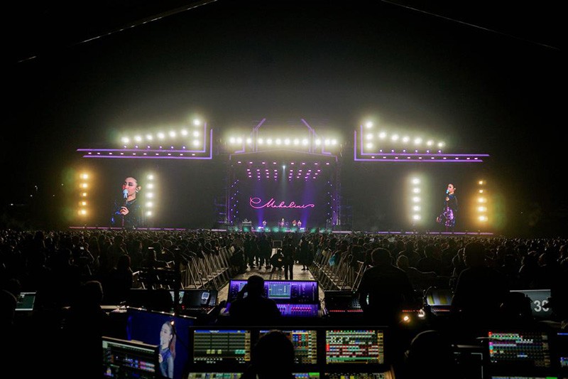 Mahalini Ajak Penonton LMAC Music Forall Fest Nyanyi Bareng - Bagian 2