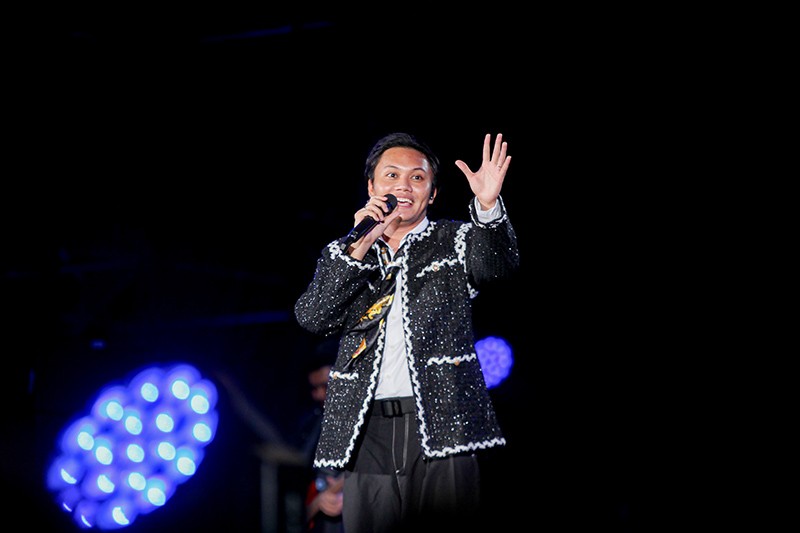 Penampilan Rizky Febian di Konser LMAC Music Forall Fest - Bagian 1