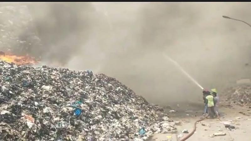Kebakaran TPA Sampah di Pemalang Sepekan Belum Padam, Warga Sesak Napas
