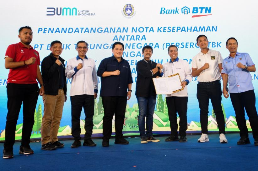 Kolaborasi BTN dan PSSI Sediakan Hunian Layak bagi Pelaku Olahraga Sepakbola - Bagian 3