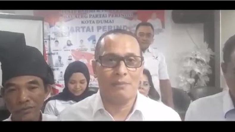 DPW Partai Perindo Riau Hadiri Konsolidasi Bacaleg se-Dumai, Bahas Strategi Pemilu