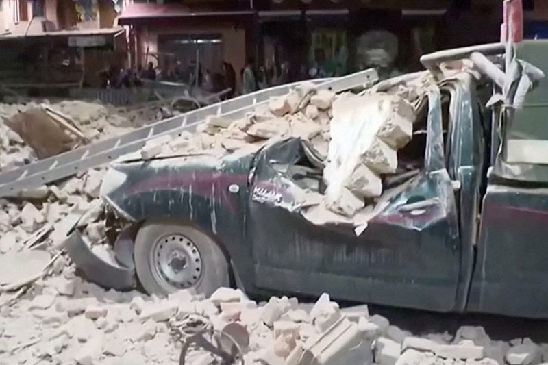 Gempa Maroko Tewaskan 632 Orang, Korban Sulit Dijangkau - Bagian 5