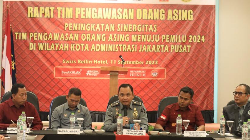 Jelang Pemilu, Imigrasi Jakpus Tingkatkan Pengawasan Orang Asing - Bagian 1