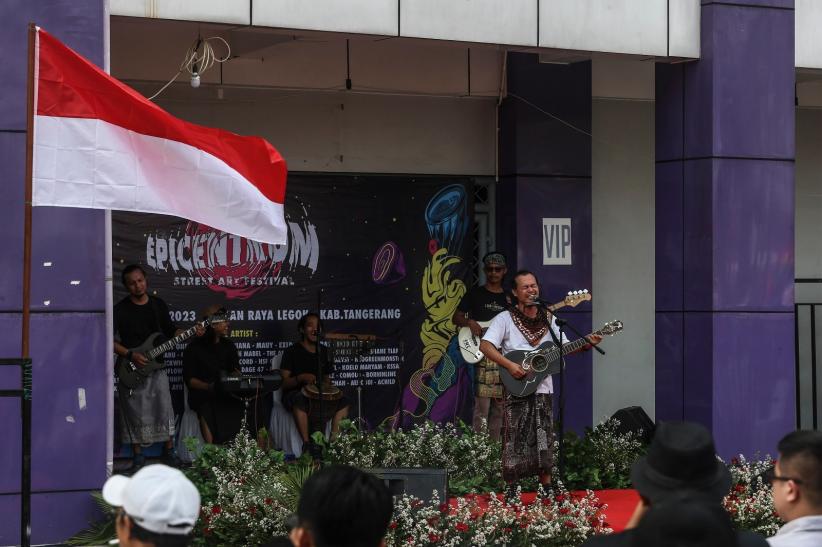 Kado Indah Buat Zaki, Seniman Gelar Festival Epicentrum Art - Bagian 5