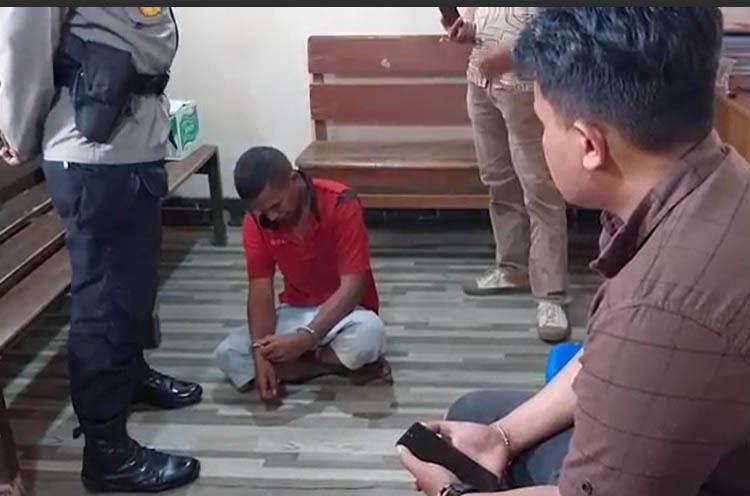 Diduga Stres, Pemuda di Agam Ditangkap Warga Curi Motor