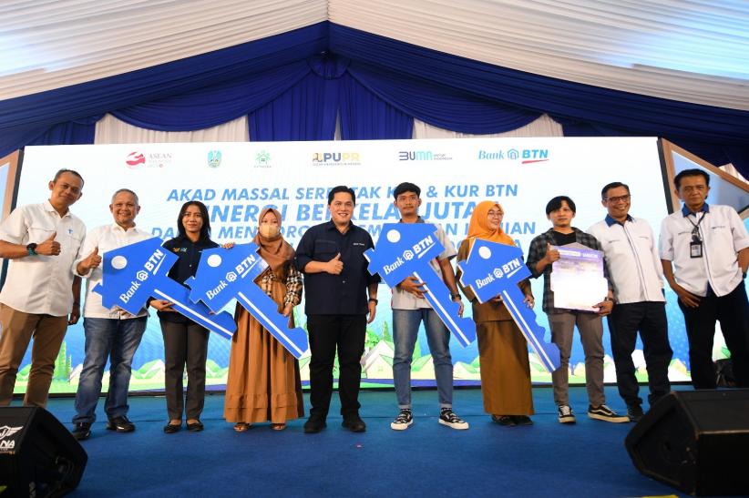 Bank BTN Gelar Akad Massal 10.000 Unit Rumah di Sidoarjo - Bagian 3