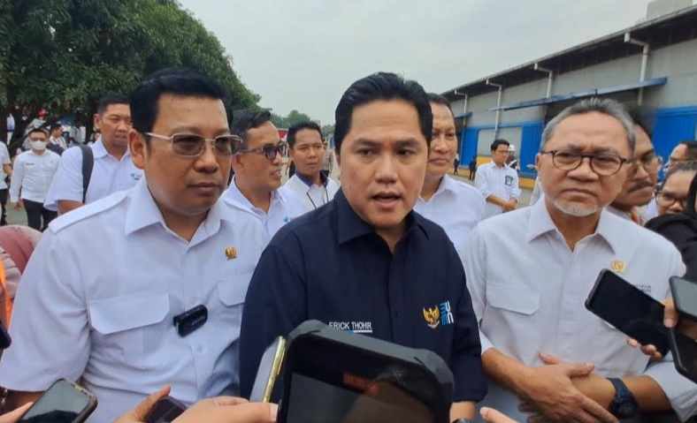 Erick Thohir Pastikan Distribusi Bansos Beras 10 Kg Lancar Dan Tepat ...